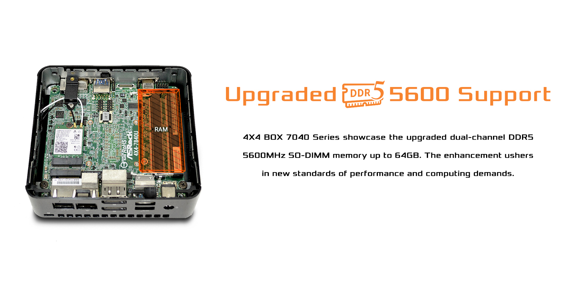 ASRock Industrial - 4X4 BOX-7840U ASRock Industrial - 4X4 BOX-7840U